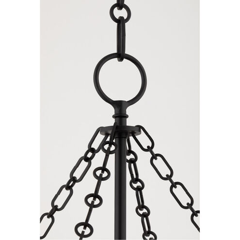 Worchester 1 Light 13 inch Aged Iron Chandelier Ceiling Light, Small