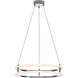 Gemini LED 24 inch Painted Nickel Pendant Ceiling Light