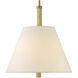Bruna 3 Light 16 inch Lacquered Brass Pendant Ceiling Light