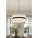 Dalvor 6 Light 36 inch Dark Bronze Pendant Ceiling Light
