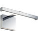 Kashima LED 13.78 inch Polished Chrome Bathroom Wall Light