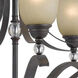 Riverton 6 Light 27 inch Dark Bronze Chandelier Ceiling Light