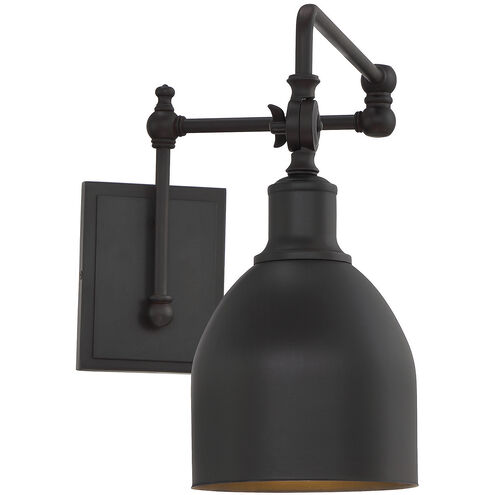 Farmhouse 6 inch 60.00 watt Oil Rubbed Bronze Adjustable Wall Sconce Wall Light