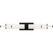 Talbott LED 32 inch Matte Black Bath Light Wall Light, Large