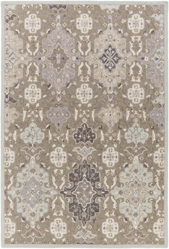 Castille 108 X 72 inch Taupe Rug in 6 X 9, Rectangle