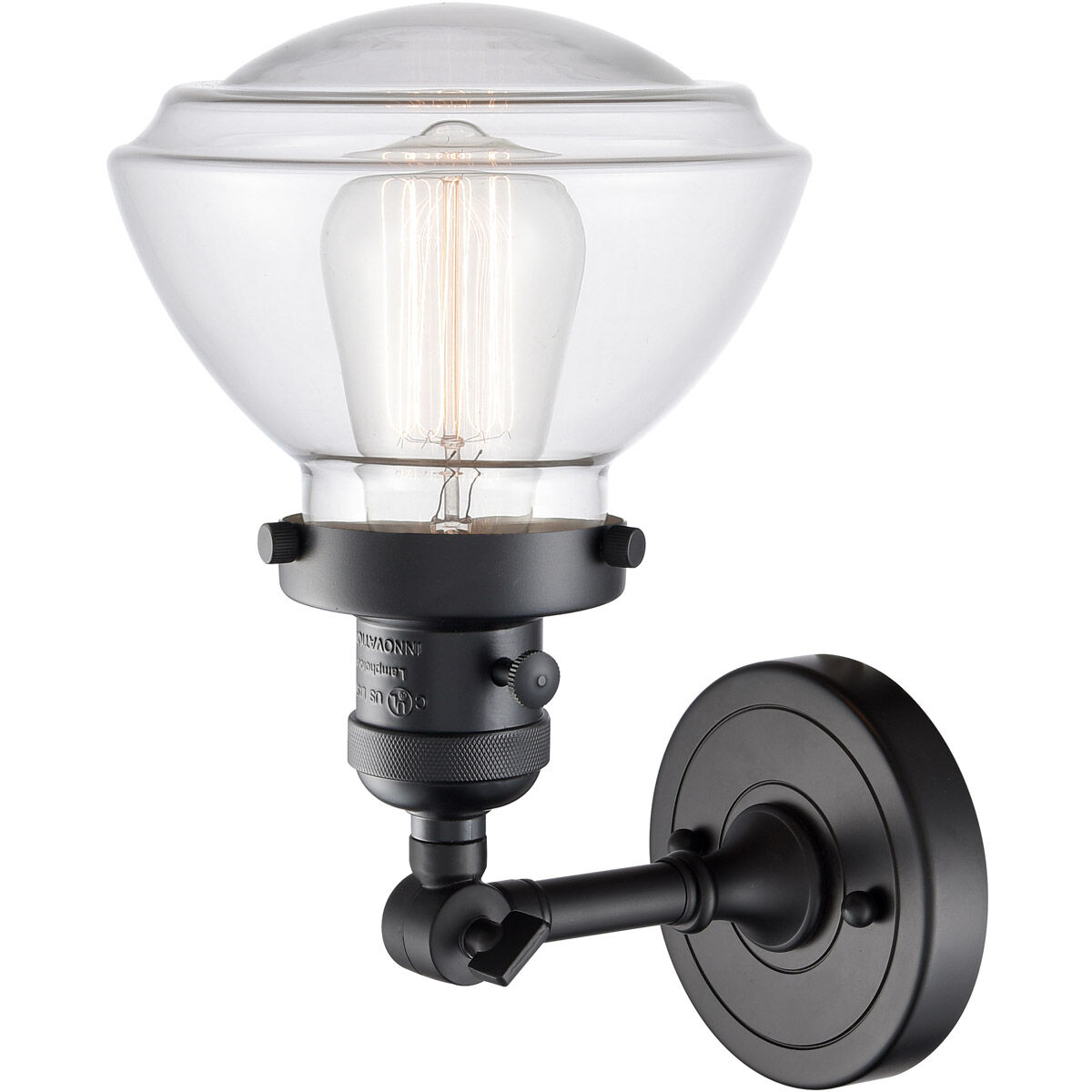 Franklin Restoration Olean LED 7 inch Matte Black Sconce Wall Light, Franklin Restoration