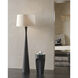 Lemy 12 inch Black and Clear Drinks Table