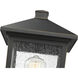 Portland 1 Light 16 inch Oil Rubbed Bronze Outdoor Post Mount Fixture