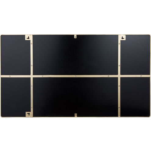 Kye 40 X 22 inch Gold Wall Mirror, Varaluz Casa