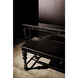 Portuguese 72.5 X 20.5 inch Hand Rubbed Black Console