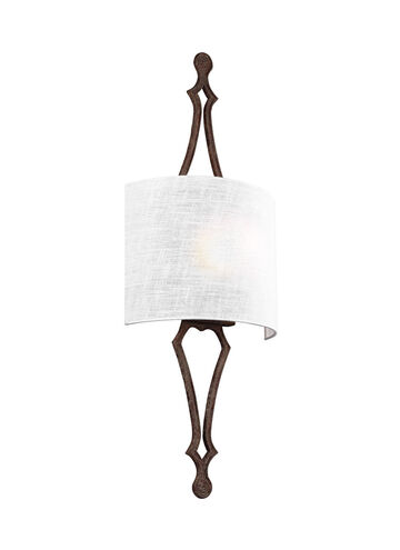 Tilling 1 Light 11.5 inch Weathered Iron Sconce Wall Light