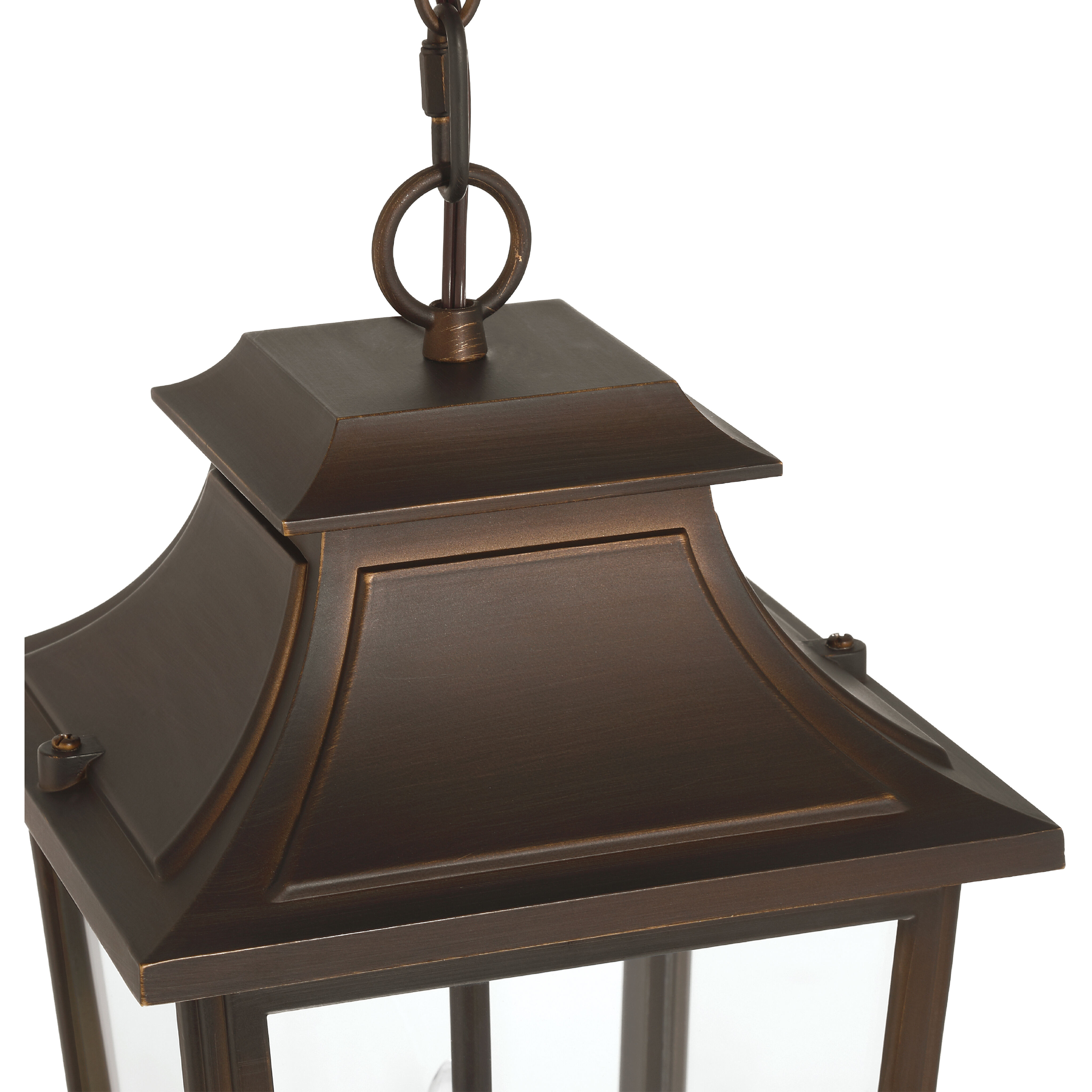 Spring Cove 3 Light 8 inch Matte Bronze Outdoor Pendant, Large