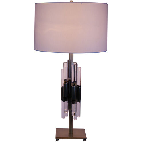 Canada 31 inch 100.00 watt Antique Brass Table Lamp Portable Light