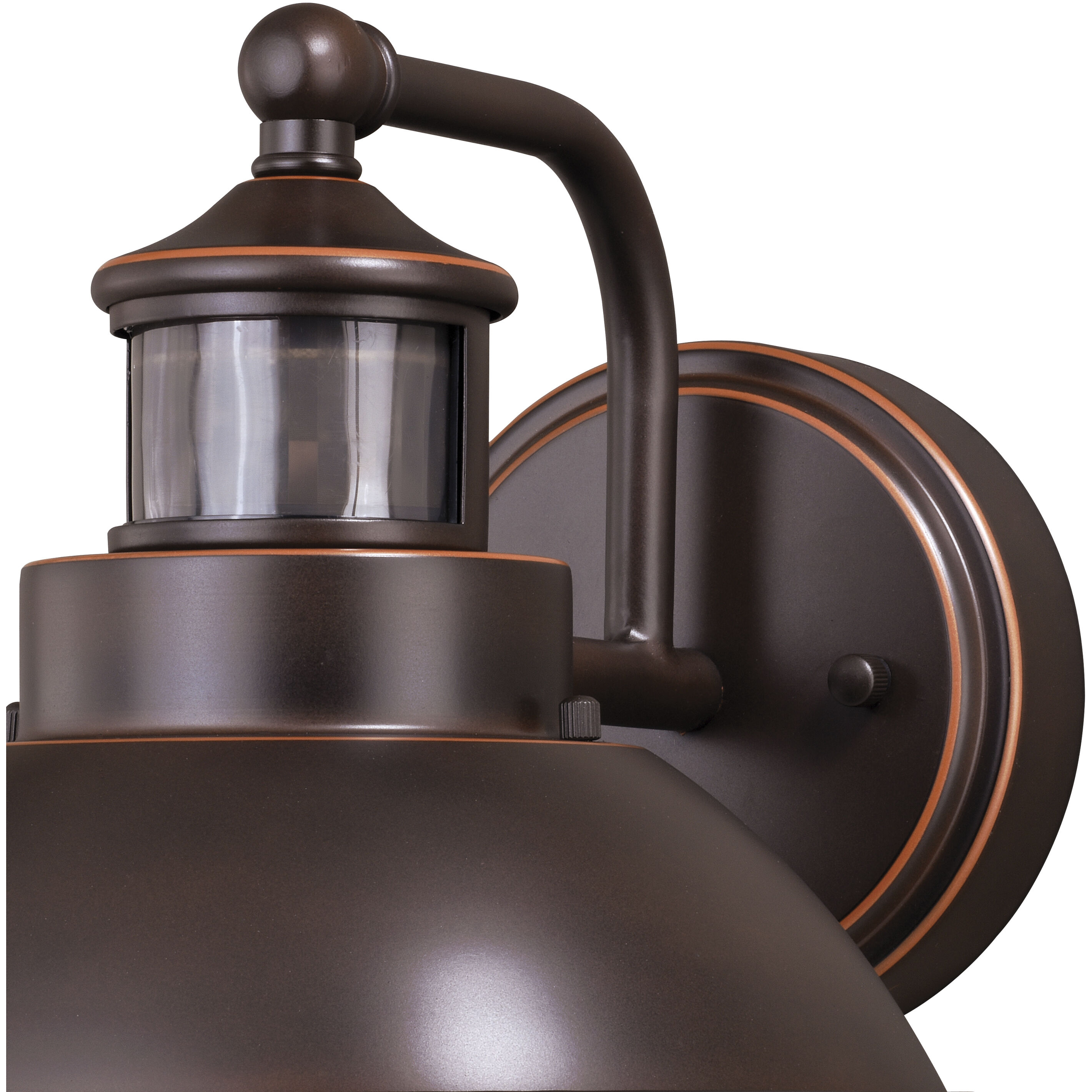 Harwich Burnished Bronze Outdoor Motion Sensor