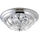 Canada 4 Light 14.56 inch Chrome Flush Mount Ceiling Light