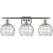 Ballston Deco Swirl LED 26 inch Brushed Satin Nickel Bath Vanity Light Wall Light, Ballston