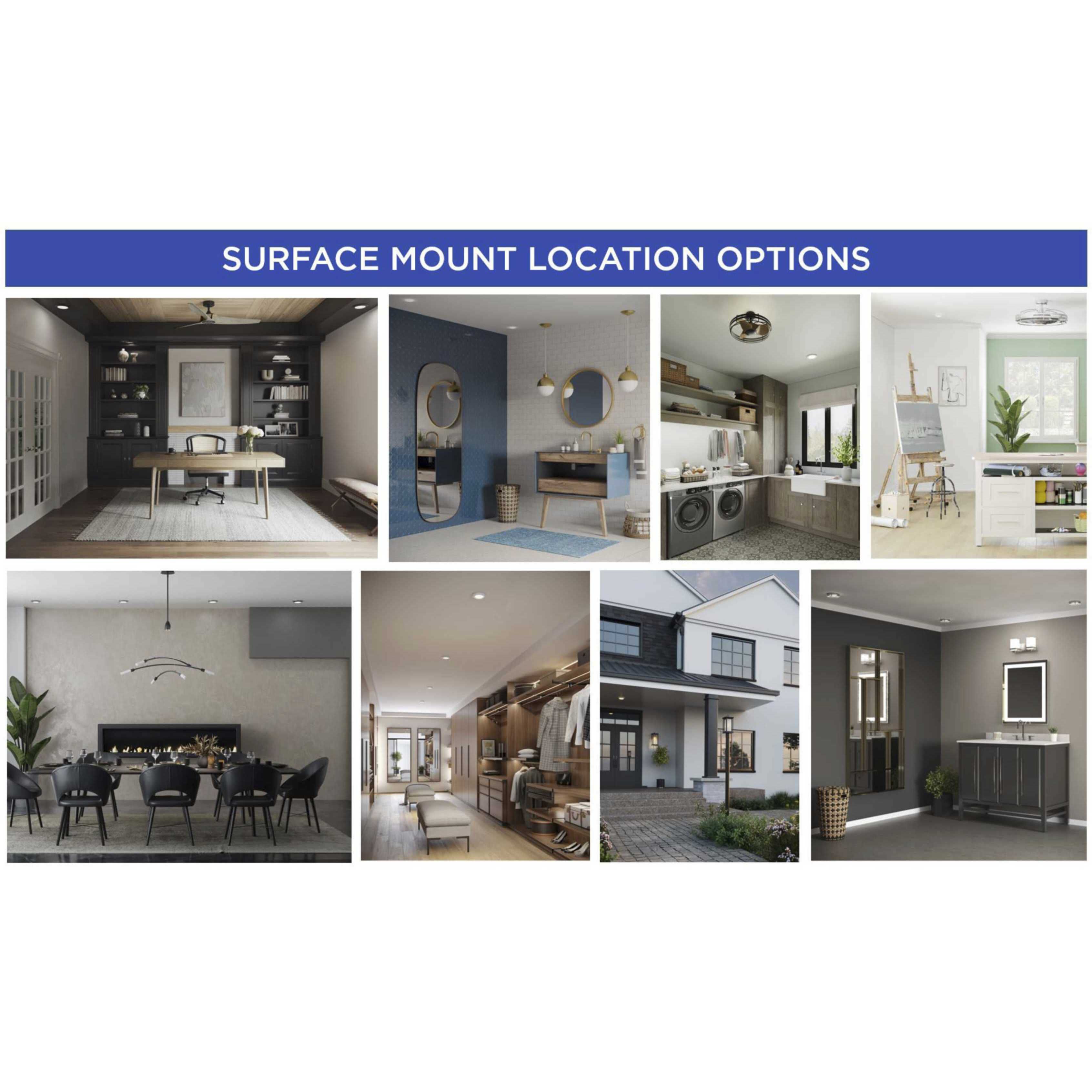 LED Flush Mount LED 7.25 inch Brushed Nickel Flush Mount Ceiling Light, Progress LED