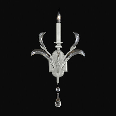 Beveled Arcs Wall Sconce Wall Light in Silver Leaf