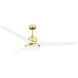 TriAire Custom Brushed Satin Brass Fan Motor