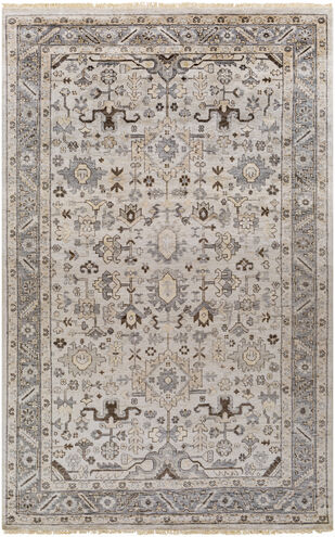 Sabine 156 X 108 inch Light Gray Rug in 9 x 13, Rectangle