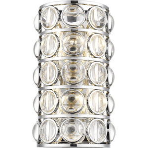 Eternity 4 Light 9.75 inch Chrome Wall Sconce Wall Light in 11