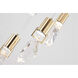 Canada 11 Light 26 inch Brushed Gold Chandelier Ceiling Light