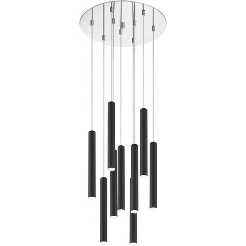 Forest LED 16 inch Chrome Chandelier Ceiling Light