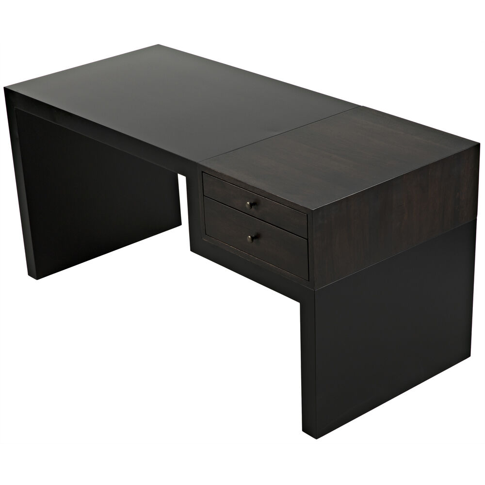 Alvaro 64 X 28 inch Matte Black Desk