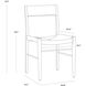 Bondi Black Dining Chair, Set Of 2