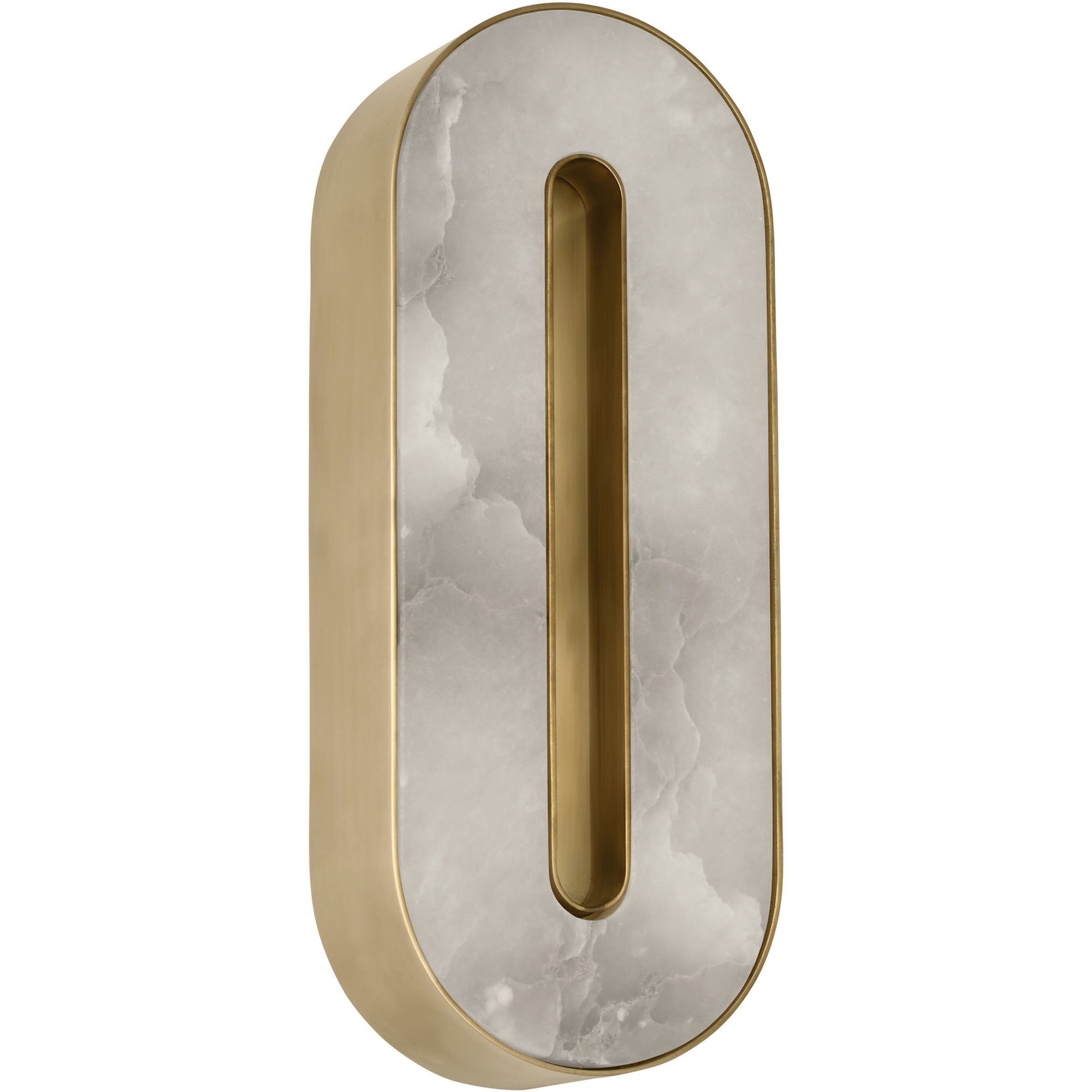 Kelly by Kelly Wearstler Wyllis LED 2.6 inch Hand Rubbed Antique Brass ADA Sconce Wall Light