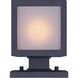 Madison 2 Light 13 inch Black Outdoor Wall Light