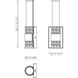 Egon Wall Sconce Wall Light in Brushed Nickel