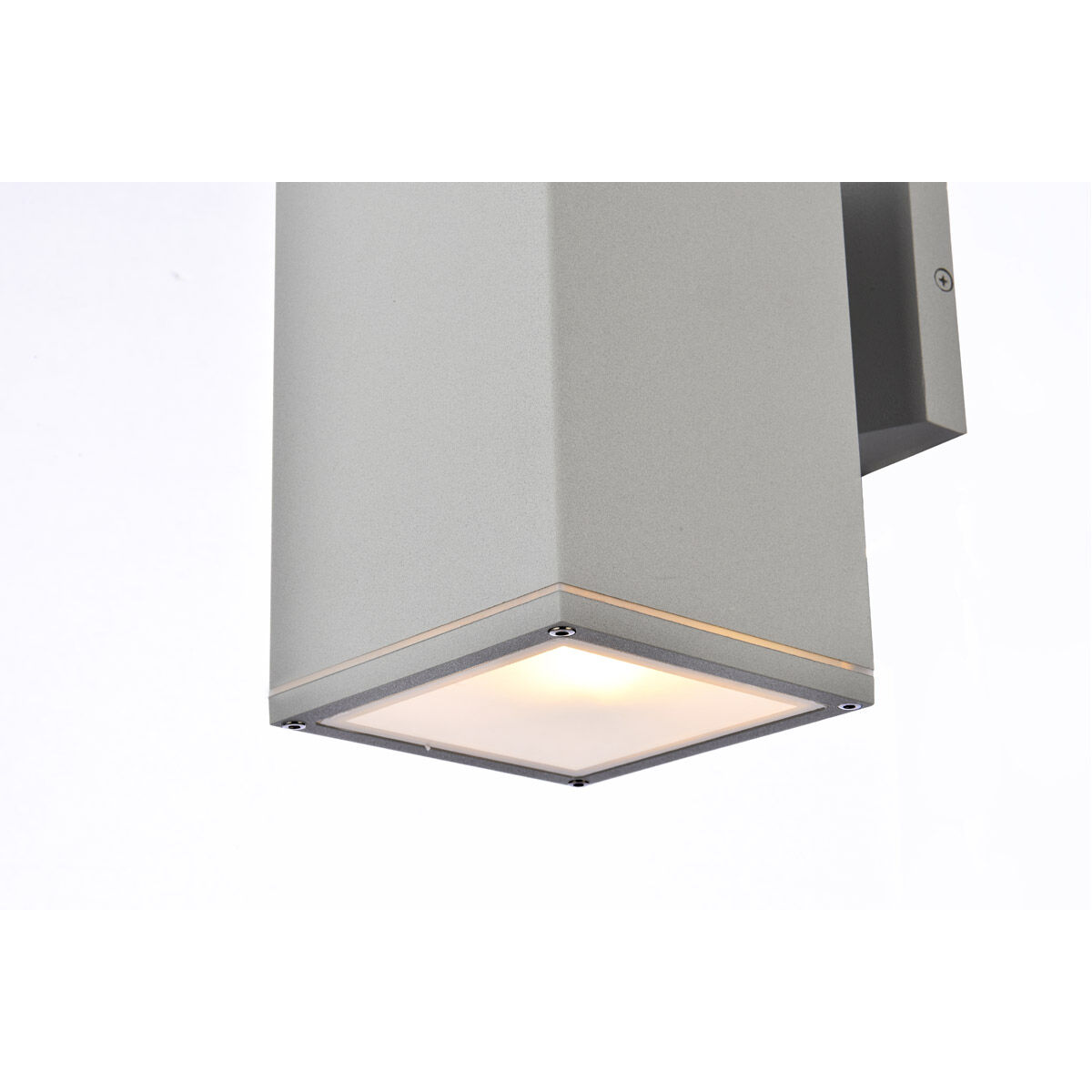 Raine 1 Light 8 inch Silver Outdoor Wall Light