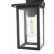 Venango 1 Light 12.5 inch Black Outdoor Wall Sconce