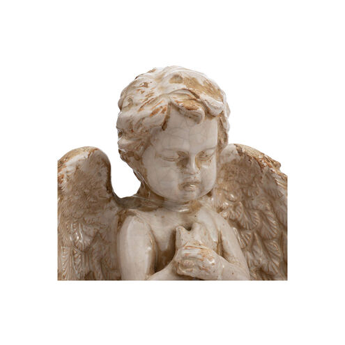Angels Antique White and Gold Accent Décor, Set of 2