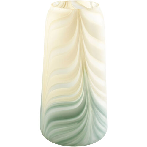 Hearts of Palm 14 X 7 inch Vase, Large