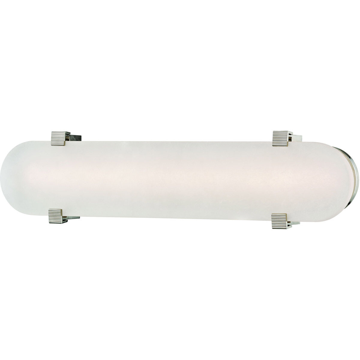 Skylar LED 5 inch Polished Nickel ADA Wall Sconce Wall Light, Spanish Alabaster