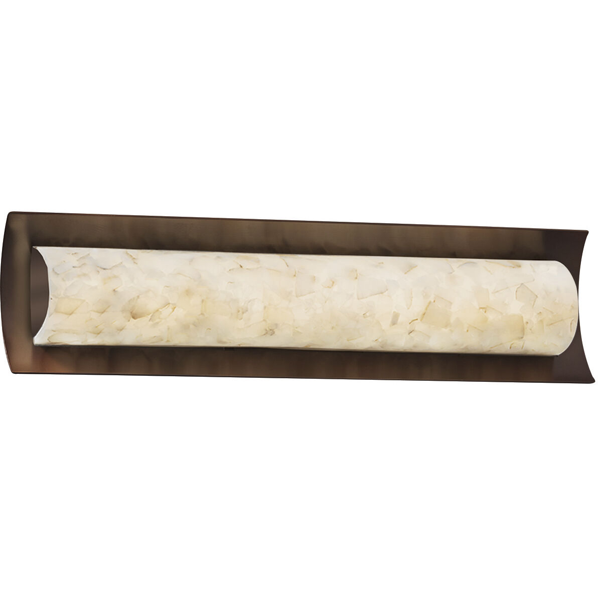 Alabaster Rocks LED 21.5 inch Dark Bronze Vanity Light Wall Light