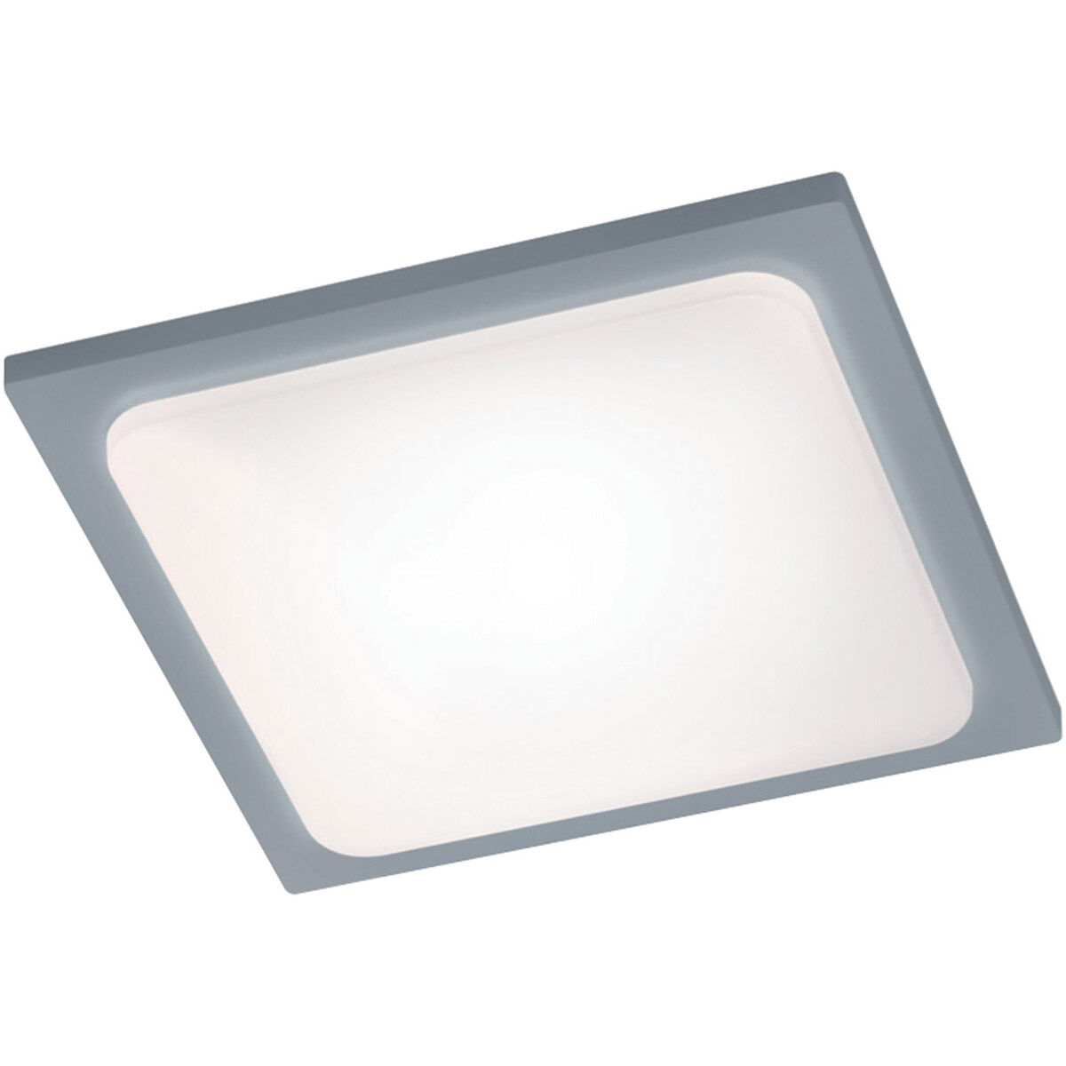 Trave 1 Light 9.75 inch Light Grey Outdoor Flush Mount