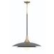 Welsh LED 24 inch Gray Pendant Ceiling Light in Grey