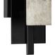 Lowery 1 Light 3.62 inch Matte Black ADA Wall Sconce Wall Light, Design Series