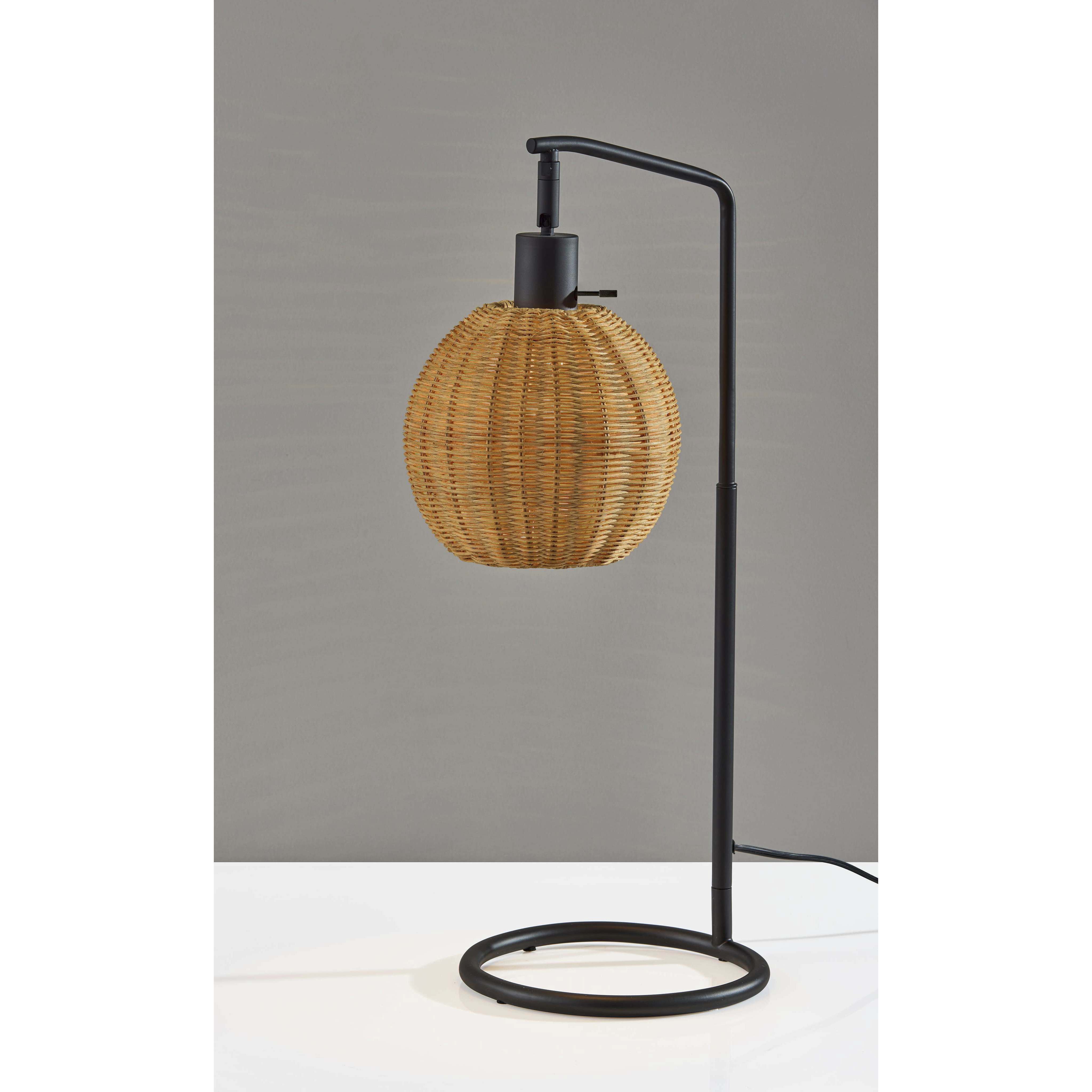 Maeve 25 inch 60.00 watt Black Table Lamp Portable Light