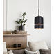 Miles 1 Light 6 inch Black Pendant Ceiling Light