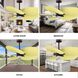 Atlas Alessandra TROPICAL - LK 48 inch Textured Bronze with Light Yellow Blades Ceiling Fan