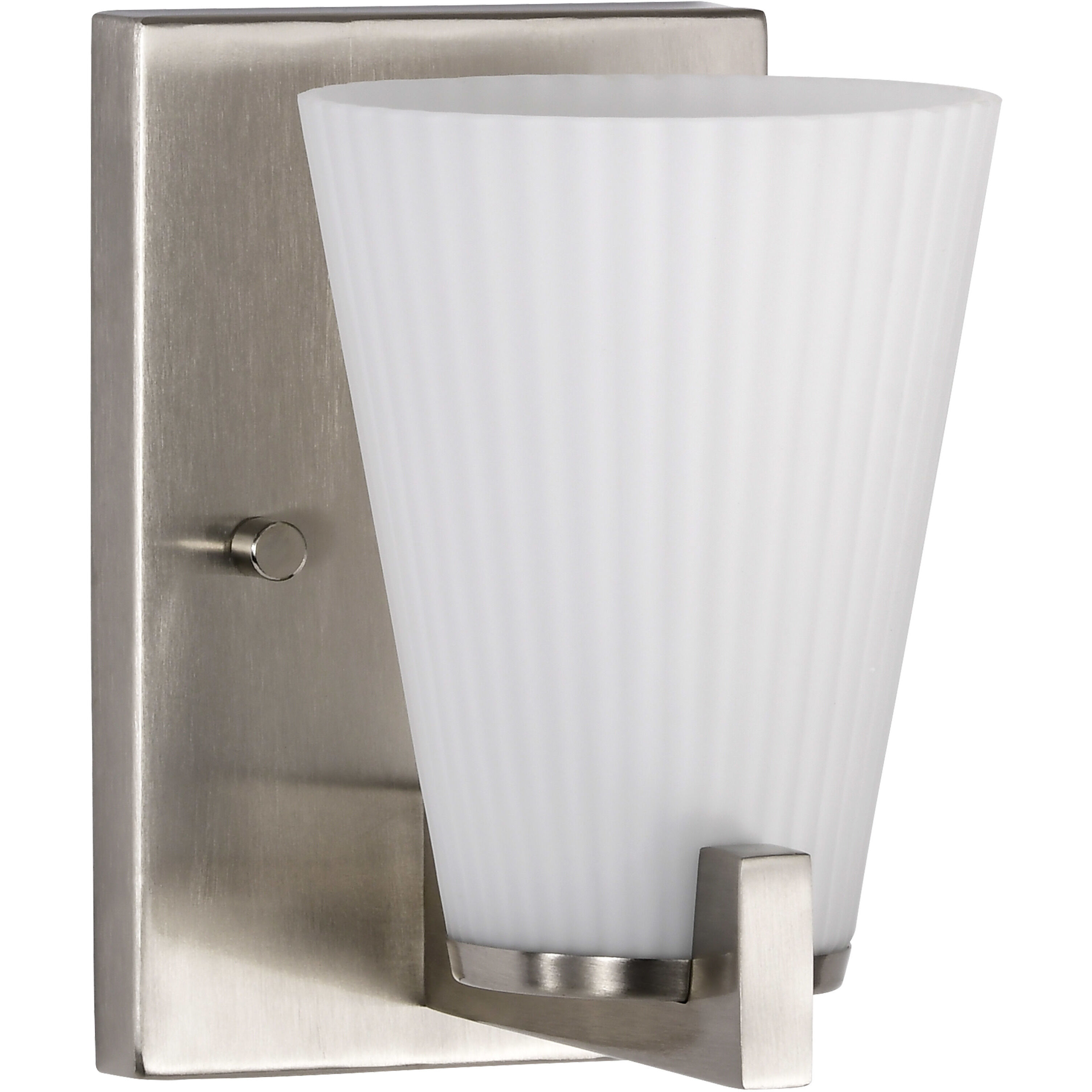 Royale 4.5 inch Brushed Nickel Vanity Wall Light
