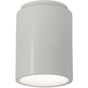 Radiance Cylinder LED 6.5 inch Matte White Flush-Mount Ceiling Light