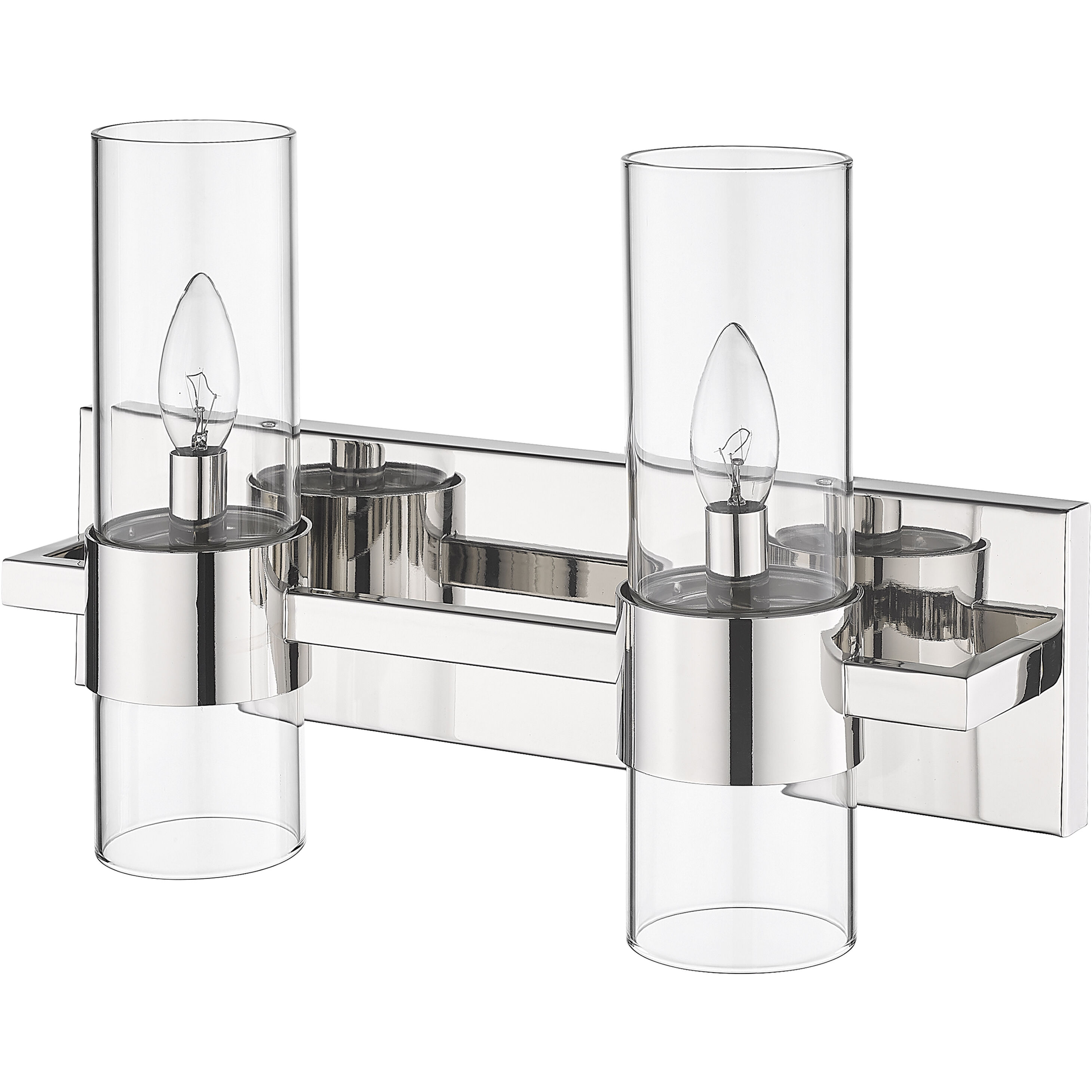 Lawson 2 Light 17 inch Polished Nickel Vanity Wall Light