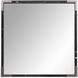 Marcel 23 X 23 inch Black/Silver Mirror