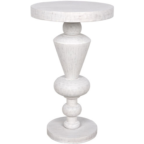 Fenring 25.5 X 15 inch White Wash Side Table