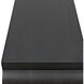 Aurora 72 X 18 inch Ebony Walnut Console
